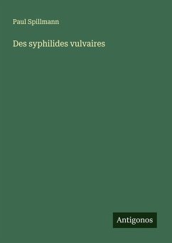 Cover Des syphilides vulvaires