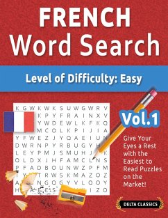 Cover FRENCH WORD SEARCH - LEVEL OF DIFFICULTY