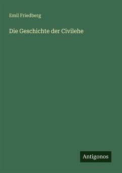 Cover Die Geschichte der Civilehe