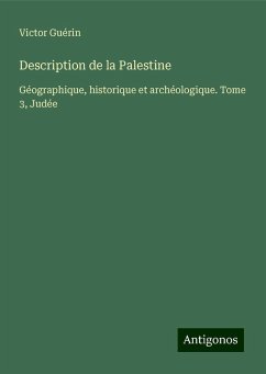 Description de la Palestine - Guérin, Victor