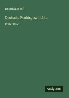 Cover Deutsche Rechtsgeschichte