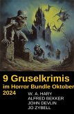 9 Gruselkrimis im Horror Bundle Oktober 2024 (eBook, ePUB)