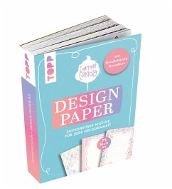 Handlettering Design Paper Block Cotton Candy A6   (Restauflage)