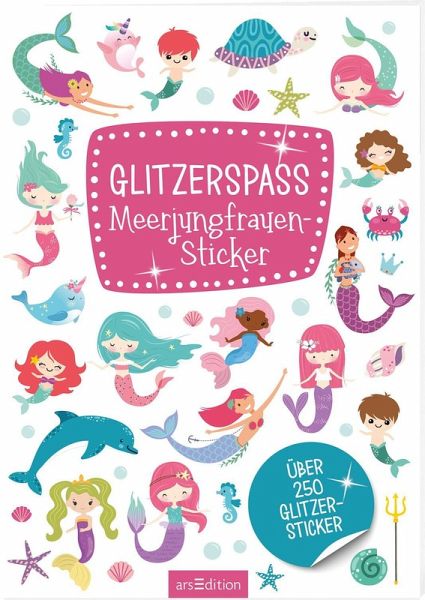 Glitzerspaß - Meerjungfrauen-Sticker (Restauflage) Glitzerspaß - Meerjungfrauen-Sticker (Restauflage)