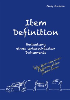 Item Definition - Bedeutung eines unterschätzten Dokuments - Gudera, Andy