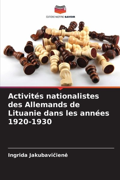 Activités nationalistes des Allemands de Lituanie dans les années 1920-1930