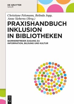 Cover Praxishandbuch Inklusion in Bibliotheken
