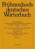 st - unmerksam / Frühneuhochdeutsches Wörterbuch Band 11 st - unmerksam / Frühneuhochdeutsches Wörterbuch Band 11