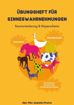 Cover Übungsheft für Sinneswahrnehmungen