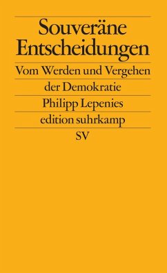 Cover Souveräne Entscheidungen