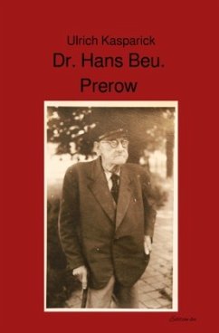 Cover Dr. Hans Beu. Prerow