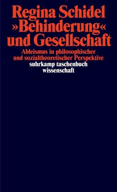 'Behinderung' und Gesellschaft - Schidel, Regina