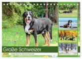 Große Schweizer - Gigantische Sennenhunde (Tischkalender 2025 DIN A5 quer), CALVENDO Monatskalender Große Schweizer - Gigantische Sennenhunde (Tischkalender 2025 DIN A5 quer), CALVENDO Monatskalender