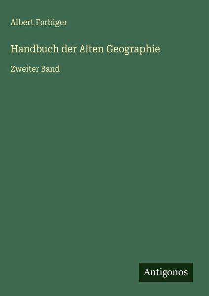 Handbuch der Alten Geographie