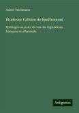 Étude sur l'affaire de Bauffremont Étude sur l'affaire de Bauffremont