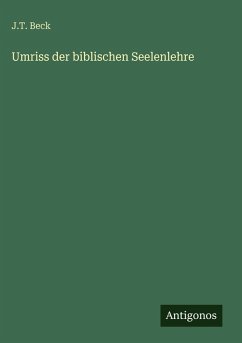 Cover Umriss der biblischen Seelenlehre