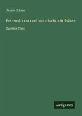 Recensionen und vermischte Aufsätze Recensionen und vermischte Aufsätze
