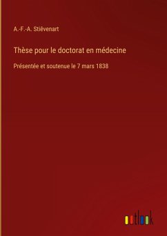Thèse pour le doctorat en médecine Thèse pour le doctorat en médecine