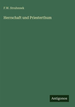 Cover Herrschaft und Priesterthum