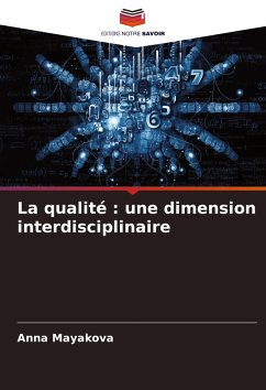 Cover La qualité : une dimension interdisciplinaire