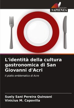 Cover L'identità della cultura gastronomica di San Giovanni d'Acri