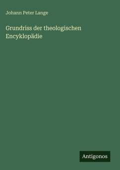 Cover Grundriss der theologischen Encyklopädie