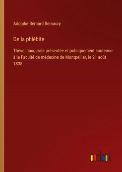 Cover De la phlébite