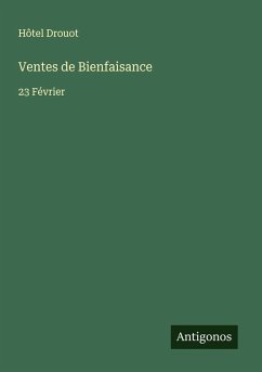 Cover Ventes de Bienfaisance