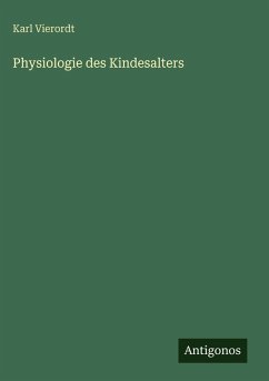 Cover Physiologie des Kindesalters