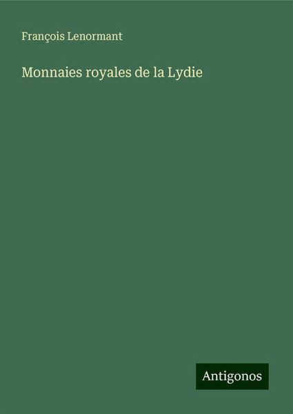 Monnaies royales de la Lydie
