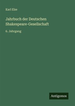 Cover Jahrbuch der Deutschen Shakespeare-Gesellschaft