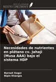 Necesidades de nutrientes en plátano cv. Jahaji (Musa AAA) bajo el sistema HDP Necesidades de nutrientes en plátano cv. Jahaji (Musa AAA) bajo el sistema HDP