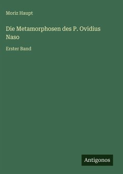 Cover Die Metamorphosen des P. Ovidius Naso