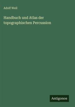 Cover Handbuch und Atlas der topographischen Percussion