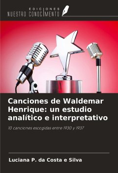 Cover Canciones de Waldemar Henrique: un estudio analítico e interpretativo