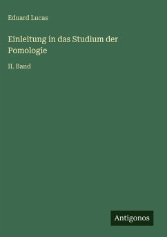 Cover Einleitung in das Studium der Pomologie