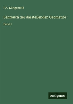 Cover Lehrbuch der darstellenden Geometrie