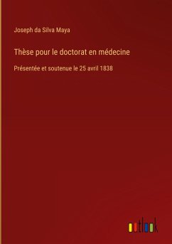Thèse pour le doctorat en médecine