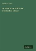 Die Künstlerinschriften auf Griechischen Münzen