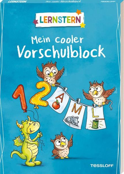 LERNSTERN. Mein cooler Vorschulblock LERNSTERN. Mein cooler Vorschulblock