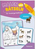 Malen und Rätseln für Kindergartenkinder. Bauernhof