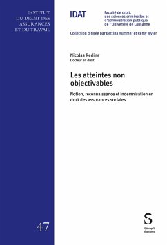 Cover Les atteintes non objectivables (eBook, PDF)