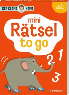 Cover Der kleine Heine. Mini Rätsel to go. Ab 5 Jahren
