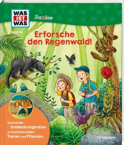 Cover WAS IST WAS Junior Band 46 Erforsche den Regenwald!