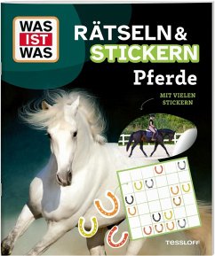 Cover WAS IST WAS Rätseln und Stickern: Pferde
