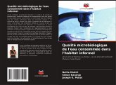 Qualité microbiologique de l'eau consommée dans l'habitat informel