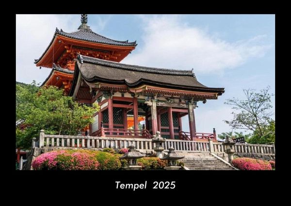 Tempel 2025 Fotokalender DIN A3