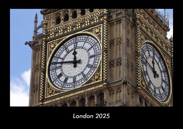 London 2025 Fotokalender DIN A3