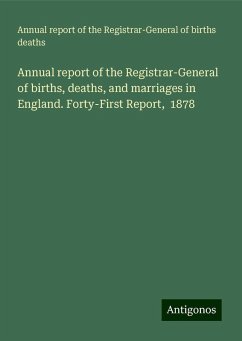 Annual report of the Registrar-General of births, deaths, and marriages in England. Forty-First Report, 1878 - Deaths, Annual report of the Registrar-General of births