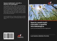 Cover Specie medicinali: concetti e qualità microbiologica